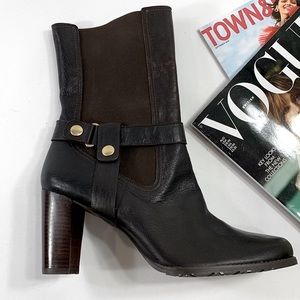 Stuart Weitzman Booties - Brown Leather - Never Worn! Women’s 12M